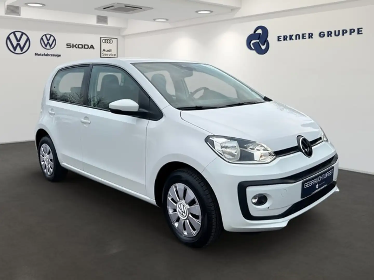 Volkswagen up! 1.0 KLIMA+TEMPOMAT+SITZHZ+BLUETOOTH+++ Bílá - 2
