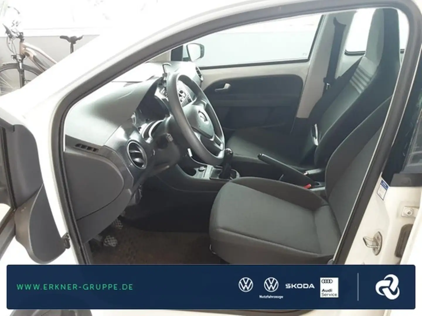 Volkswagen up! 1.0 KLIMA+TEMPOMAT+SITZHZ+BLUETOOTH+++ Weiß - 1