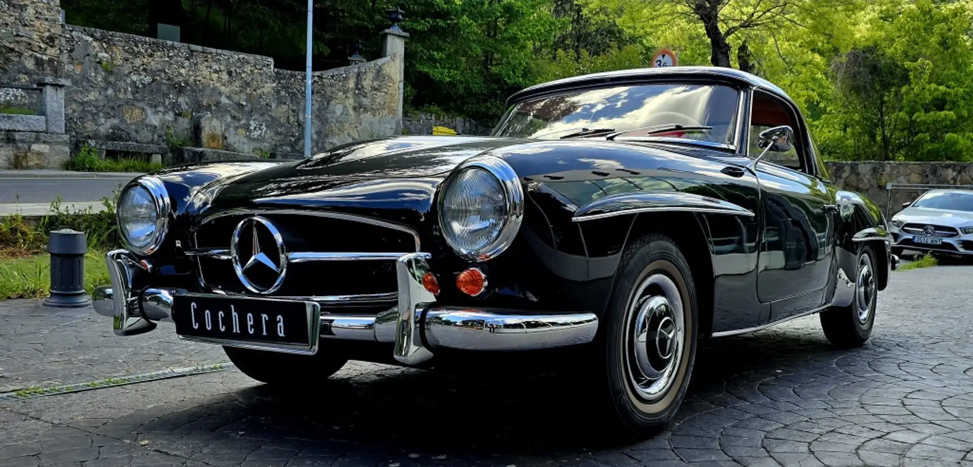 Mercedes-Benz 190 SL (121) Schwarz - 1