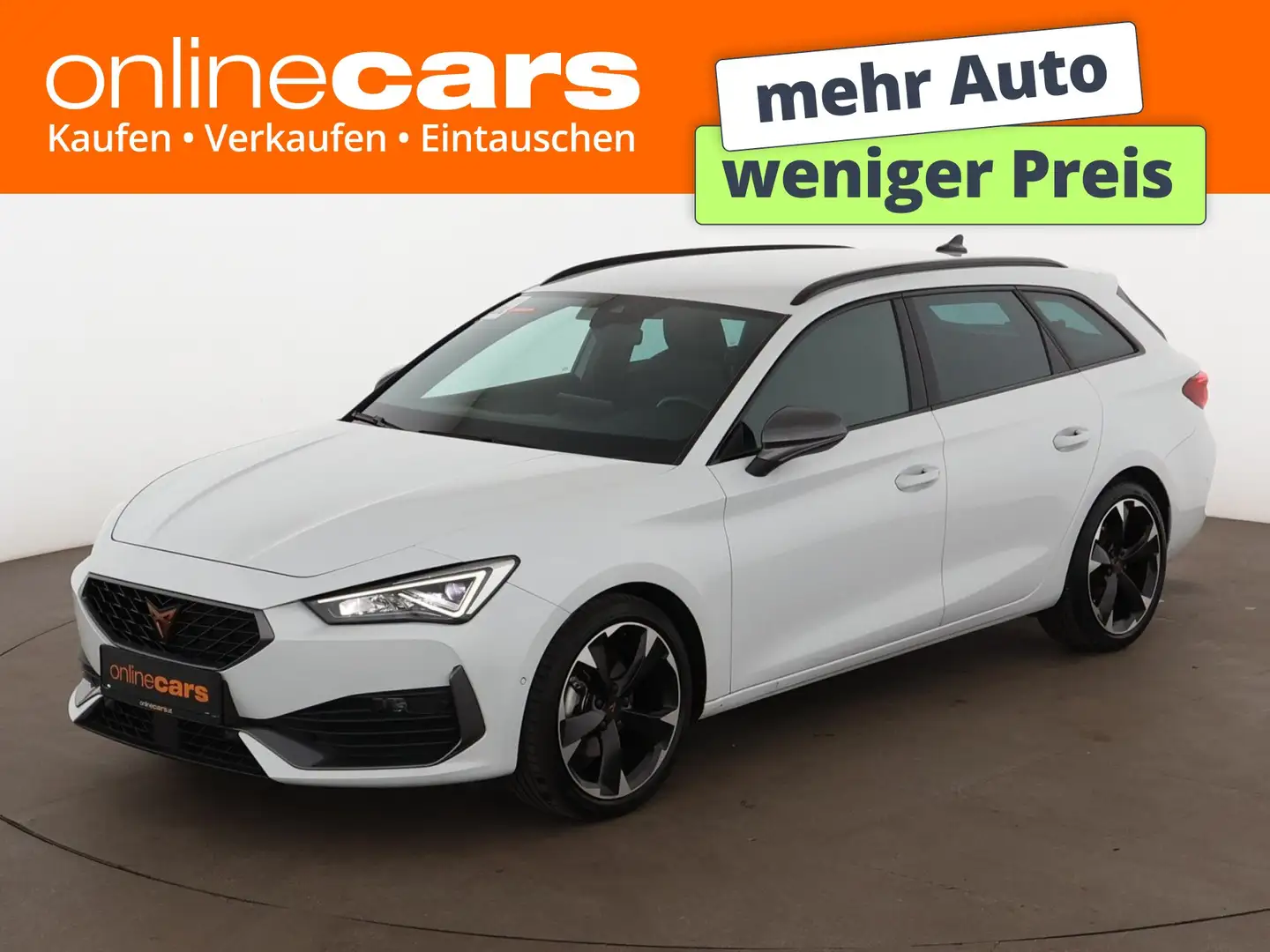 CUPRA Leon ST 1.5 eTSI Aut LED RADAR NAVI SITZHZG R-CAM Weiß - 1