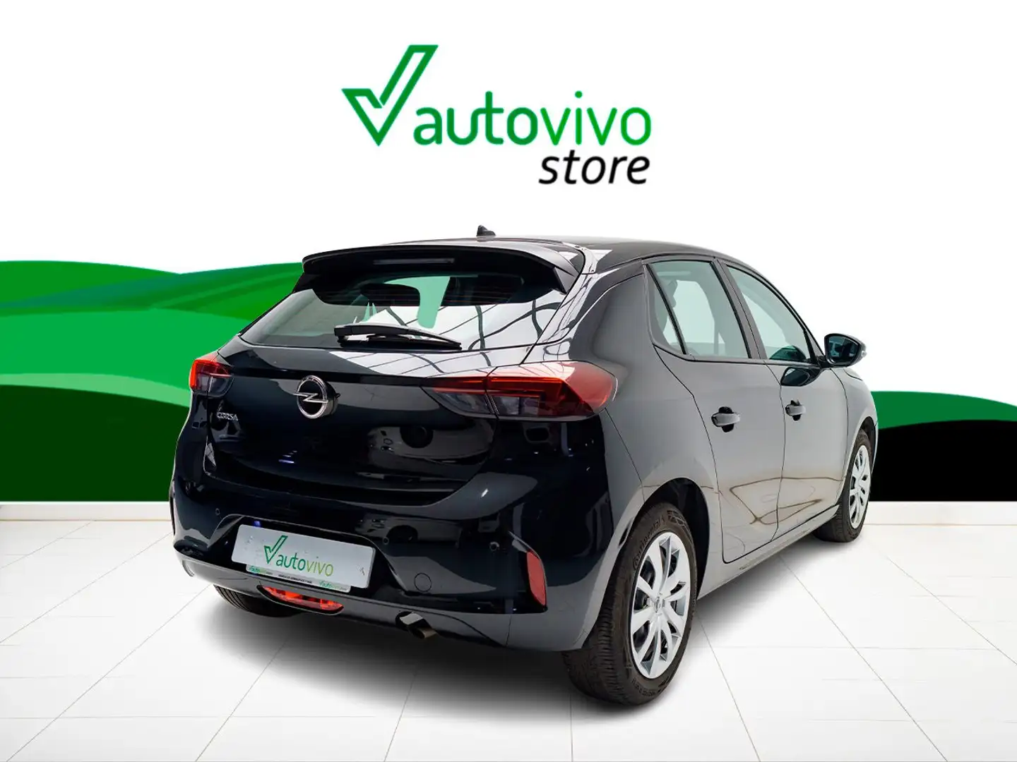 Opel Corsa 1.2 XEL S/S Edition 75 Negro - 2