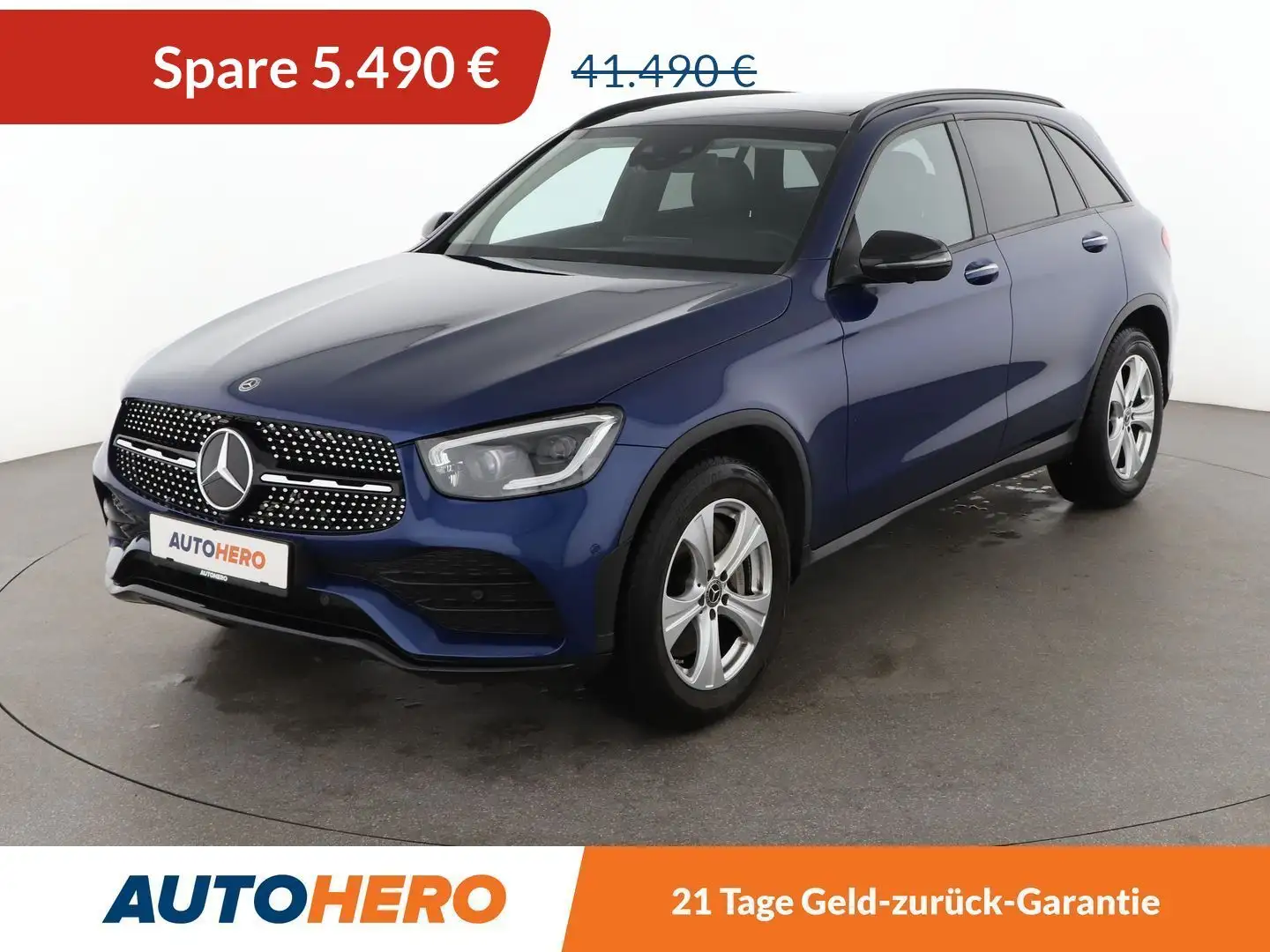 Mercedes-Benz GLC 200 GLC 200 d 4Matic AMG Line Aut.*NAVI*ACC*PDC* Blue - 1