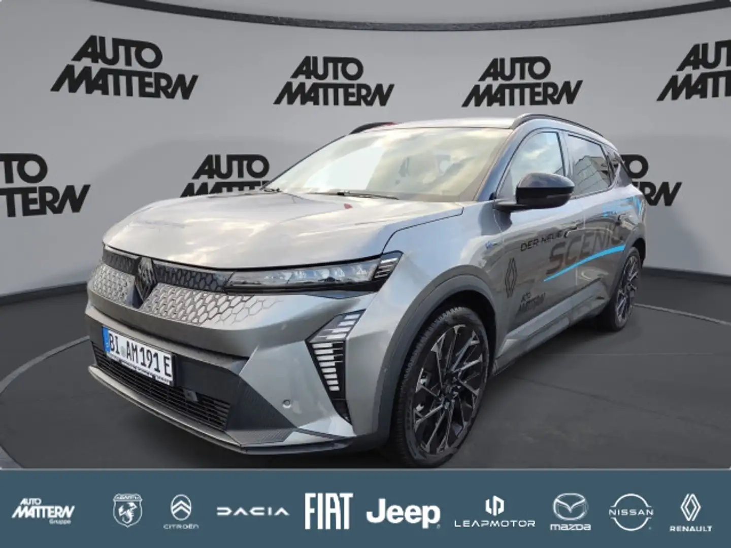 Renault Scenic Esprit Alpine NAVI|AC|PDC|CarPlay|LED Grau - 1