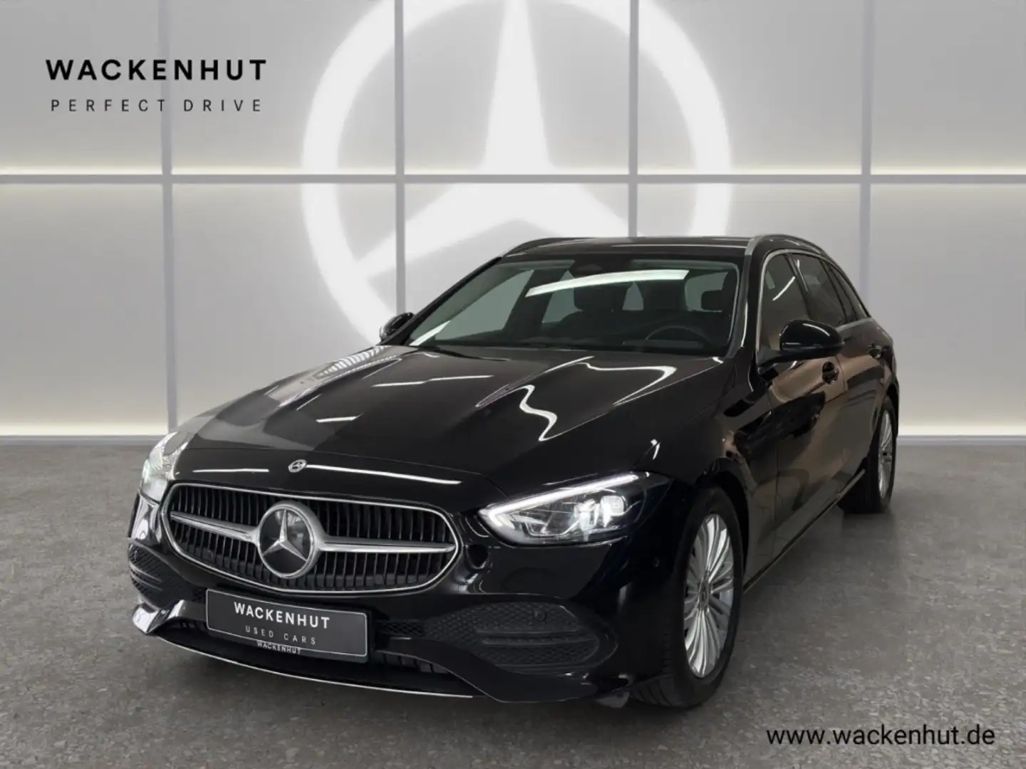 Mercedes-Benz C 300 d T AVANTGARDE EXT. BUSI+RFK+NAVI-PREM+LED Negro - 1