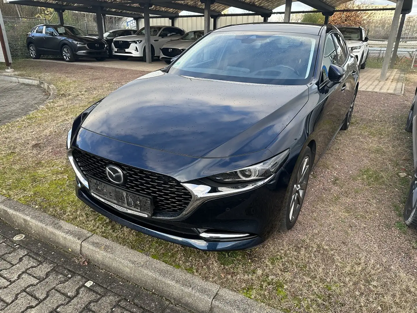 Mazda 3 SKYACTIV-X 2.0 M Hybrid SELECTION Bleu - 1