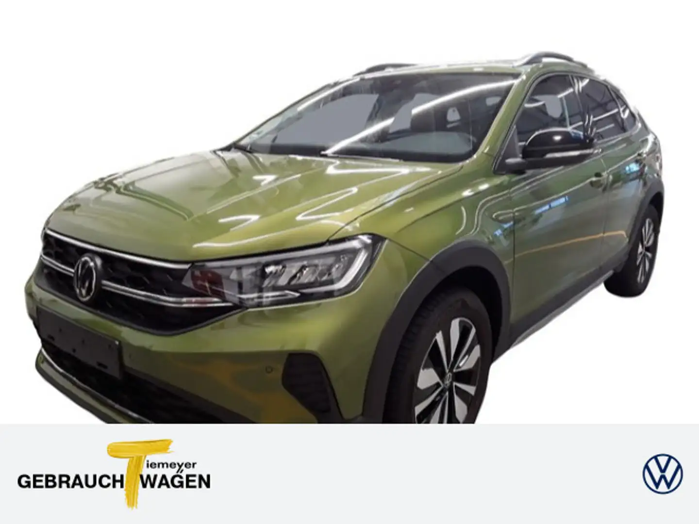 Volkswagen Taigo 1.0 TSI GOAL ACC NAVI LED PRIVACY Grün - 1