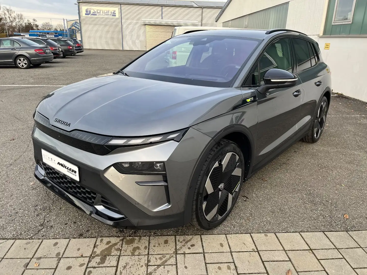 Skoda Elroq RS 84kWh Batterie Maxx|AHK|21 Zoll|Winter Grau - 2