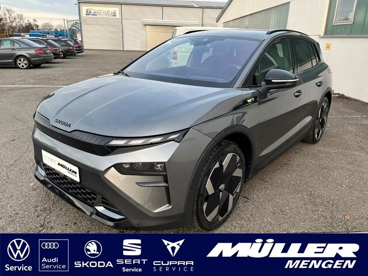 Skoda Elroq RS 84kWh Batterie Maxx|AHK|21 Zoll|Winter Grau - 1