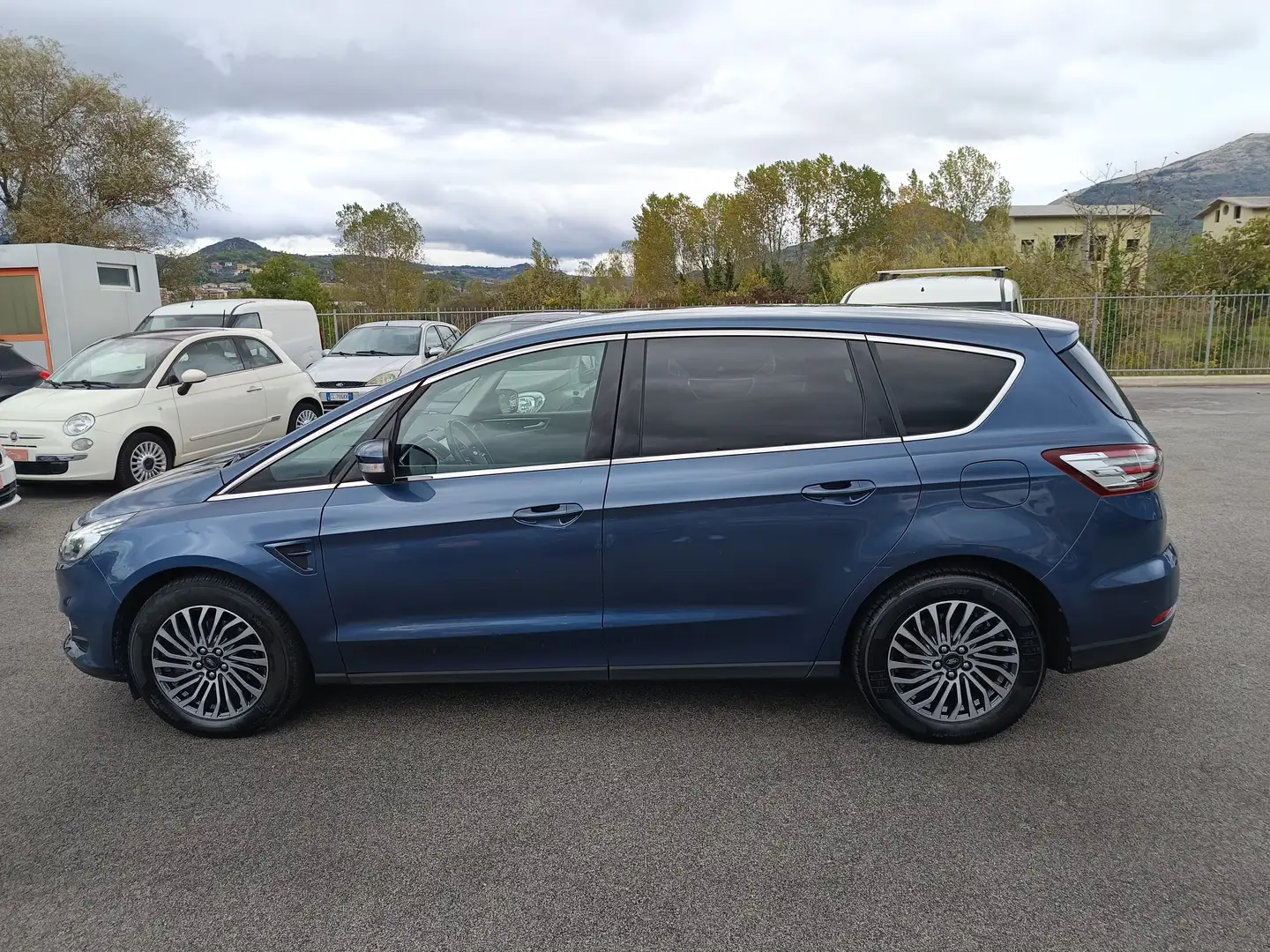 Ford S-Max 2.0 ecoblue Titanium Business s&s 150 cv auto Bleu - 2