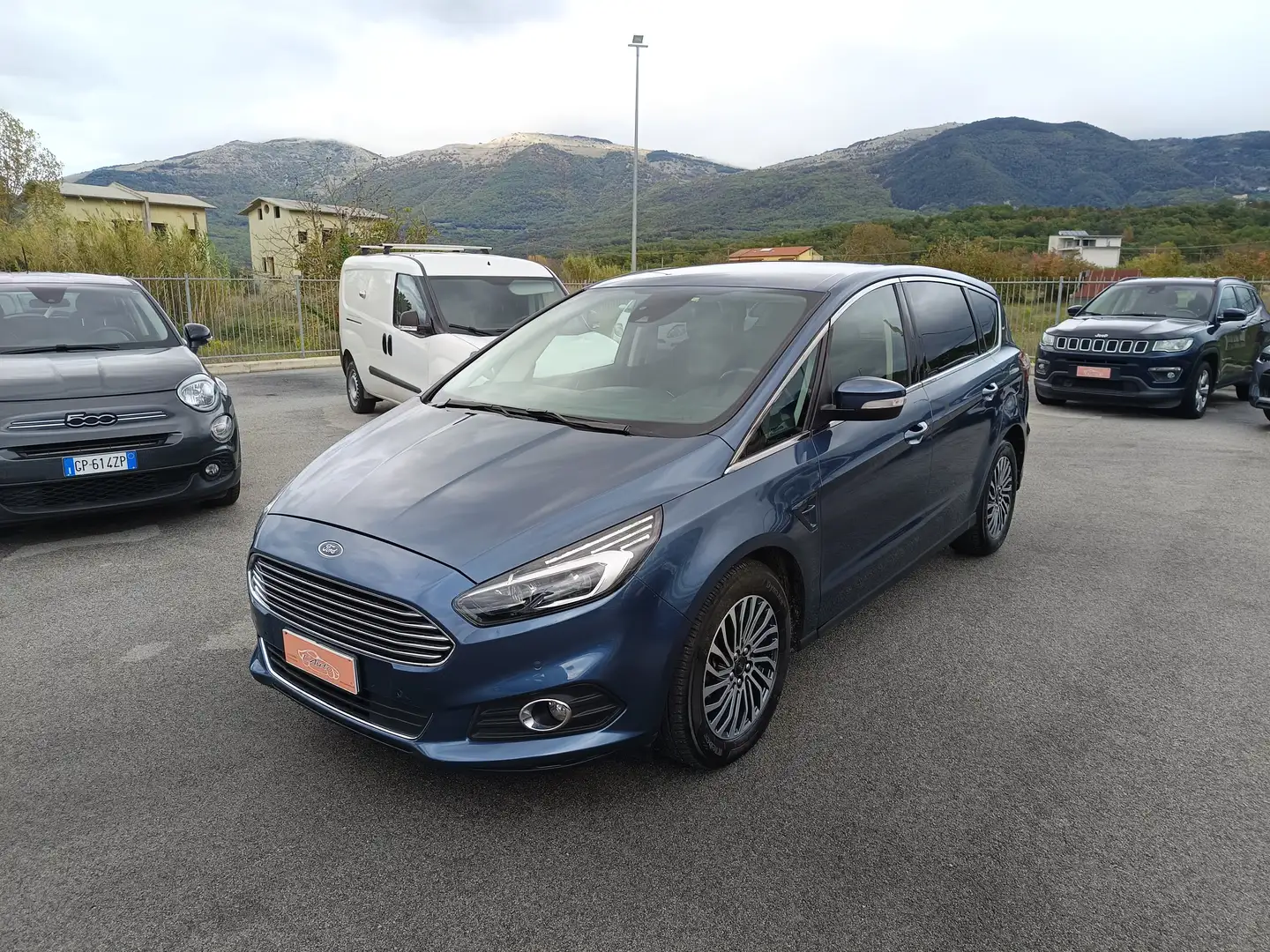 Ford S-Max 2.0 ecoblue Titanium Business s&s 150 cv auto Bleu - 1