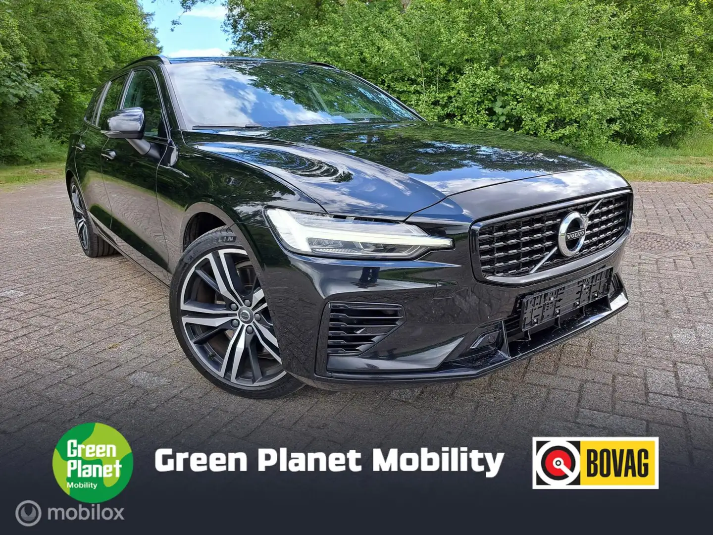 Volvo V60 2.0 T6 Recharge AWD R-Design|H&K|Leder|Trekhaak|Lo Noir - 1