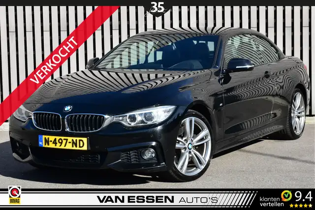 BMW 428 4-serie Cabrio 428i xDrive M Sport Leder Navi Stoe