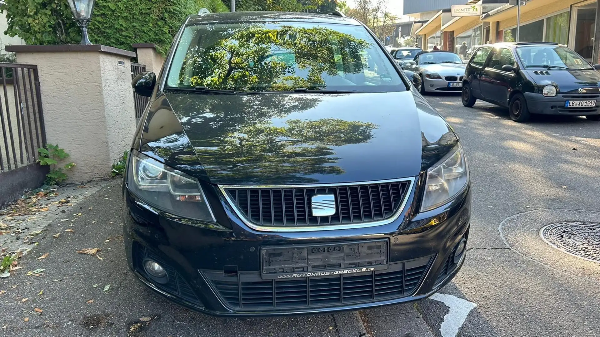 SEAT Alhambra 2.0 TDI/ 7 SITZER/MOTORSCHADEN!!!!!!!!!! Schwarz - 2