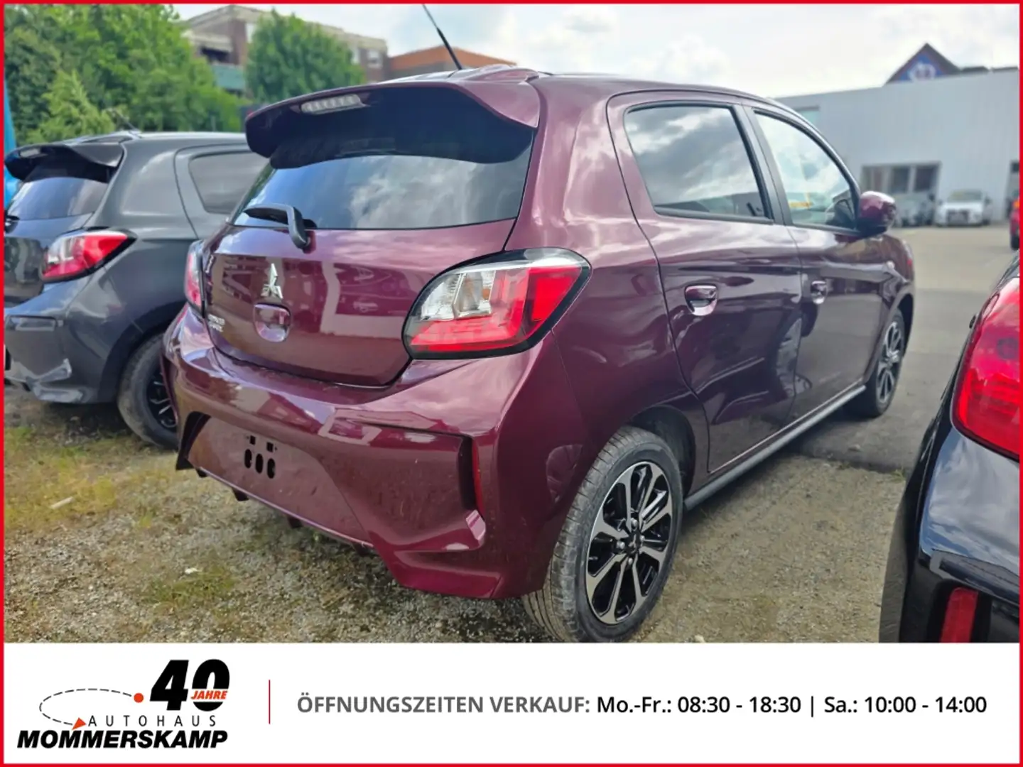 Mitsubishi Space Star 1,2 Select PLUS+SOFORT-VERFÜGBAR+Klima+Sitzheizung Red - 2
