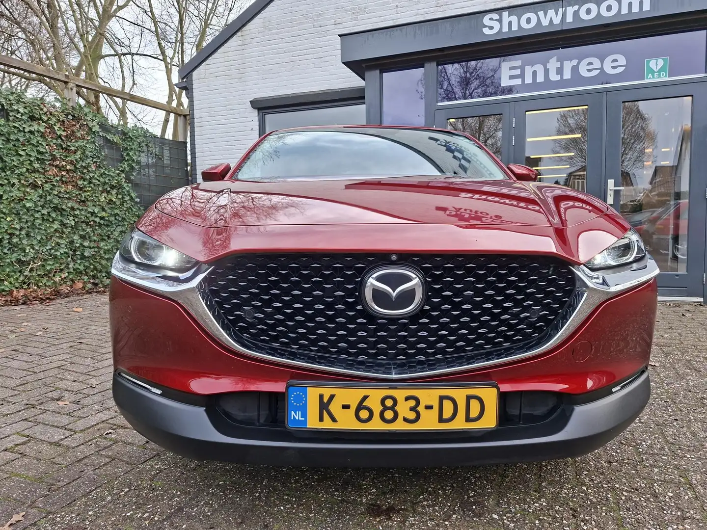 Mazda CX-30 2.0 SkyActiv-X M Hybrid Luxury Trekhaak, 360° came Rouge - 2