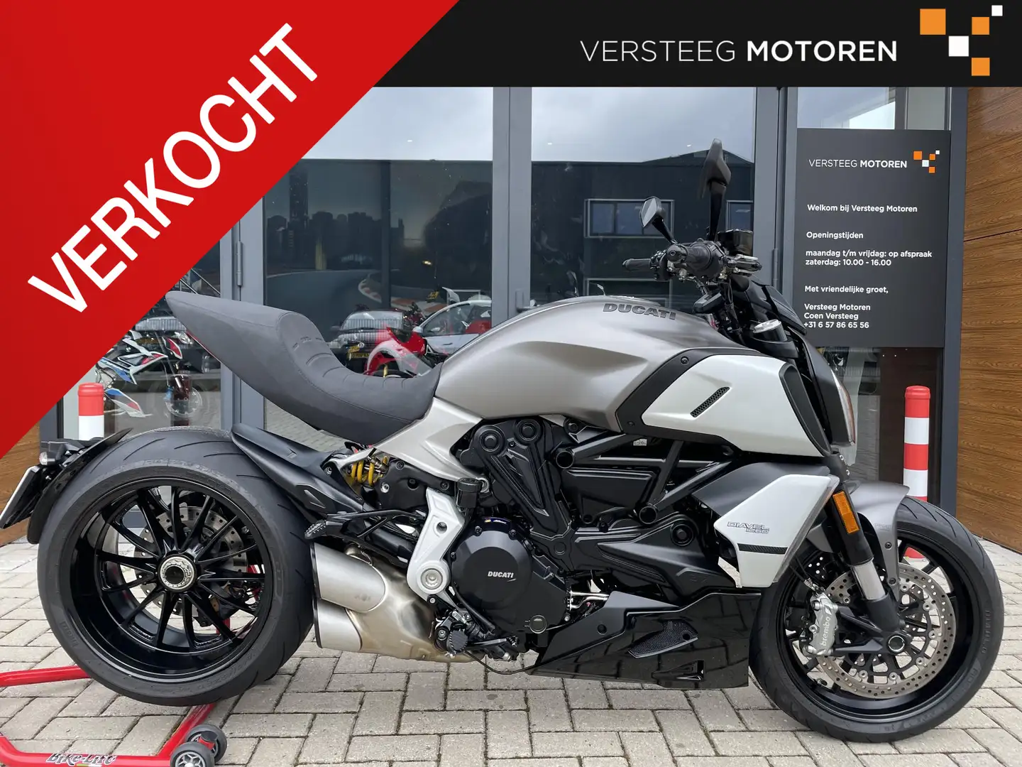 Ducati Diavel 1260 ZGAN#Quickshifter#dealeronderhouden siva - 1