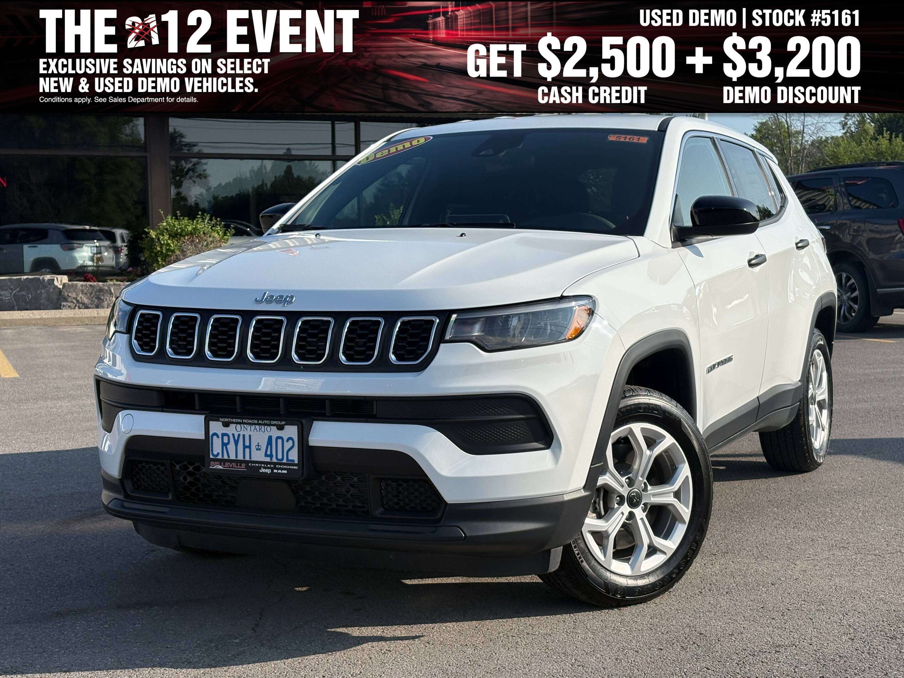 2025 Jeep Compass Used Demo - Sport 4x4