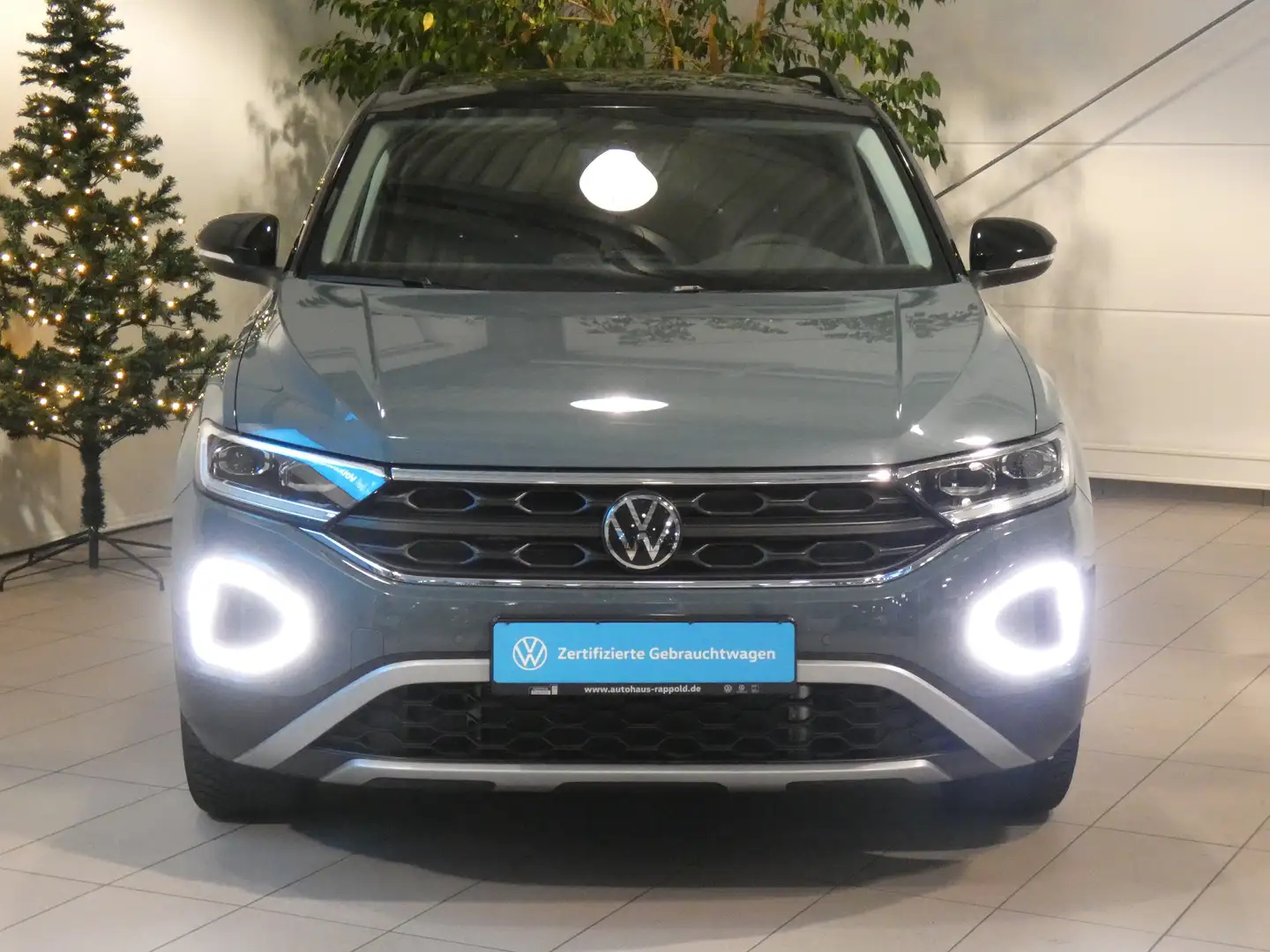 Volkswagen T-Roc 2.0 TDI Goal DSG AHK LED PLUS KAMERA Blau - 2