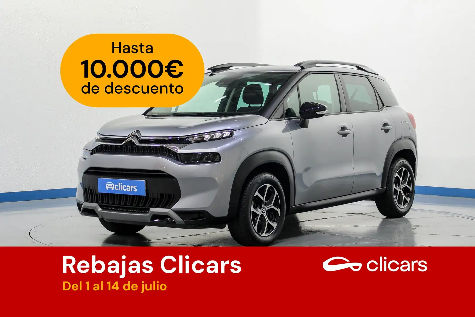 Citroen C3 Aircross Puretech S&S Plus 110 Plateado - 1