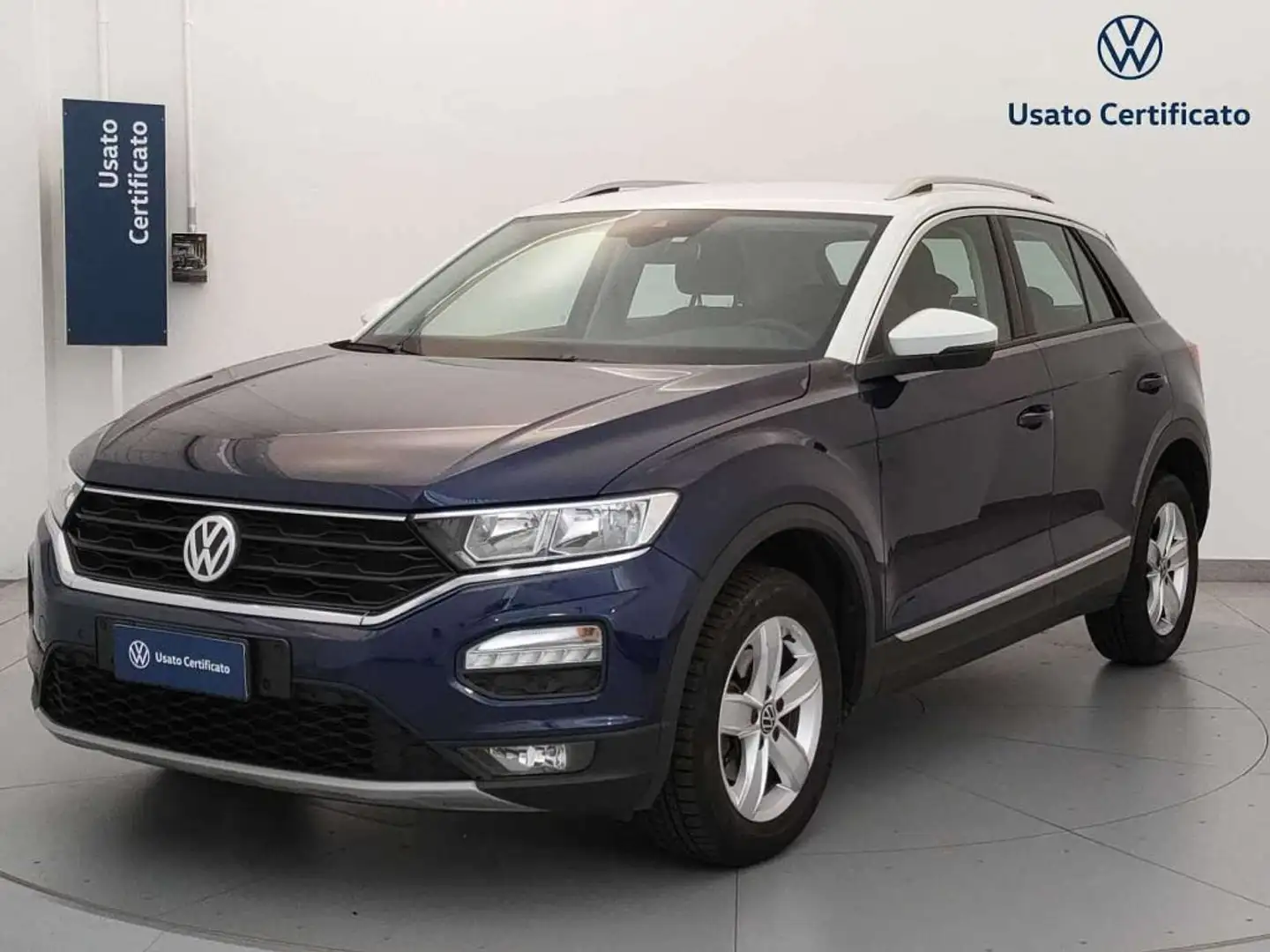 Volkswagen T-Roc 1.0 TSI 115 CV Style Blu/Azzurro - 1
