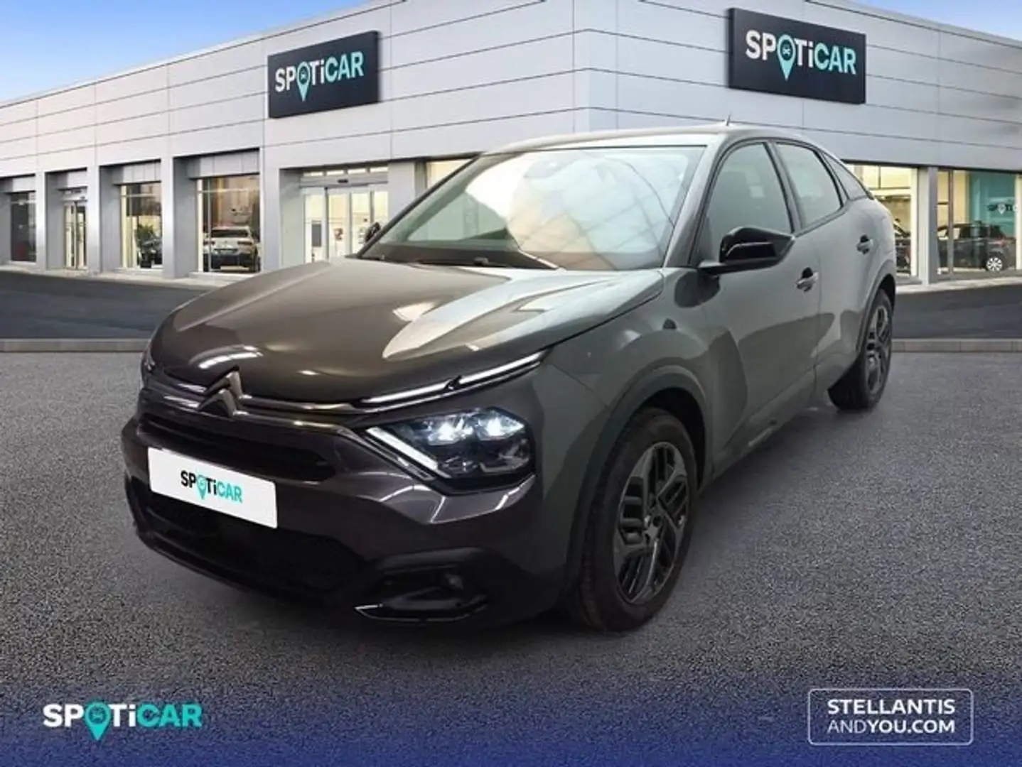 Citroen C4 PureTech 130 S&S 6v Plus Gris - 1