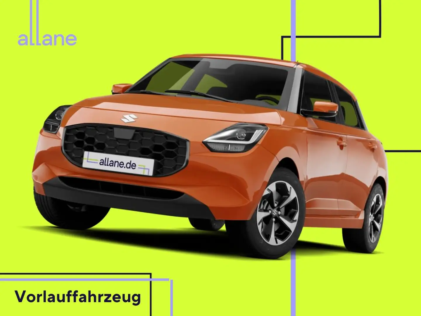Suzuki Swift 1.2 DUALJET HYBRID Comfort CVT - Vario-Leasing - V Orange - 1