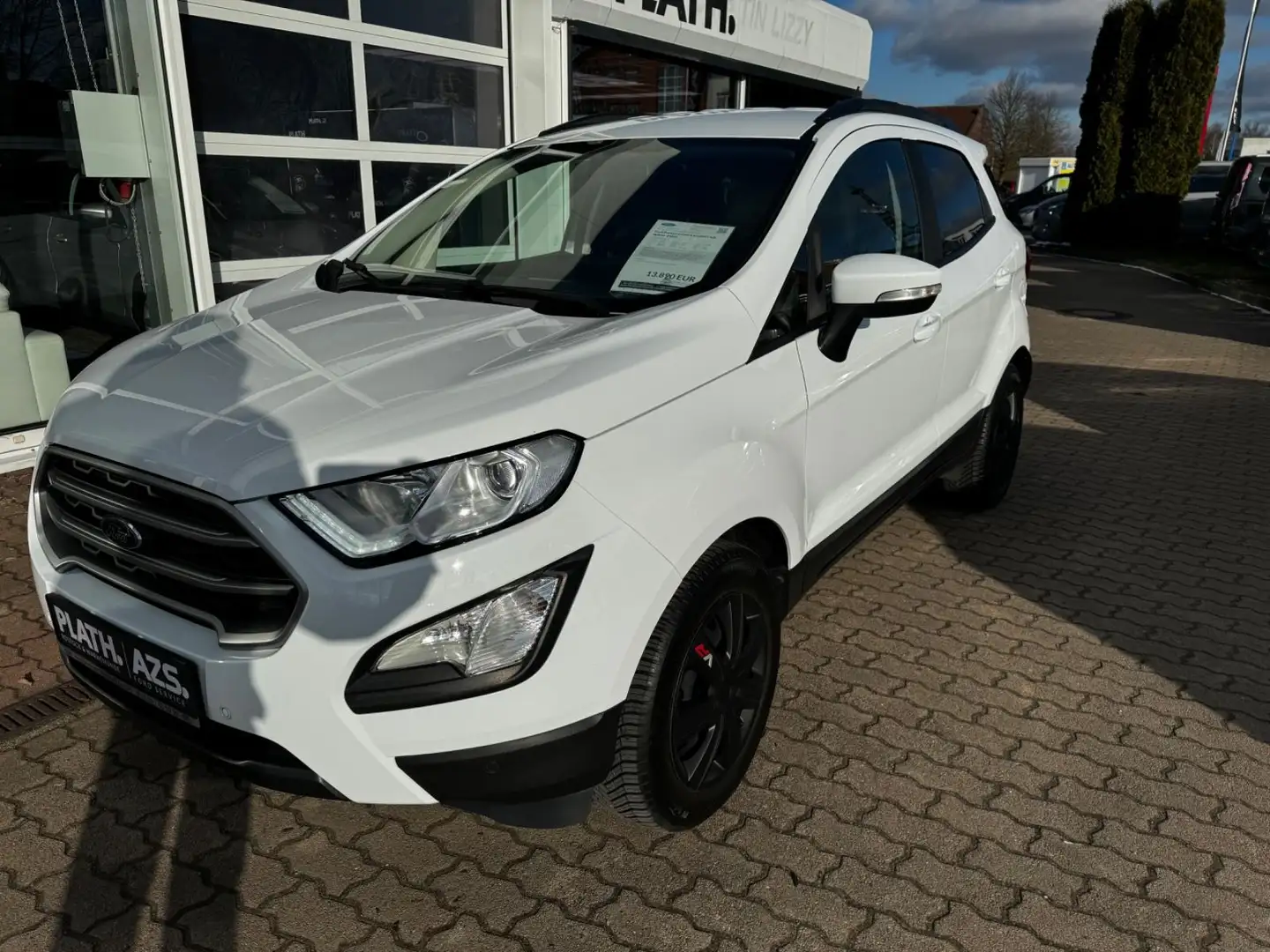 Ford EcoSport Cool & Connect mit Winter-Paket Weiß - 1