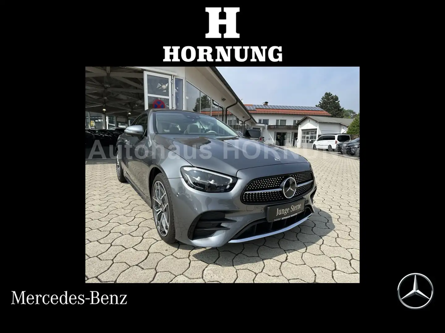 Mercedes-Benz E 400 E 400 d 4M Coupe AMG PANO 360° FA BURM LED MBUX Grau - 1