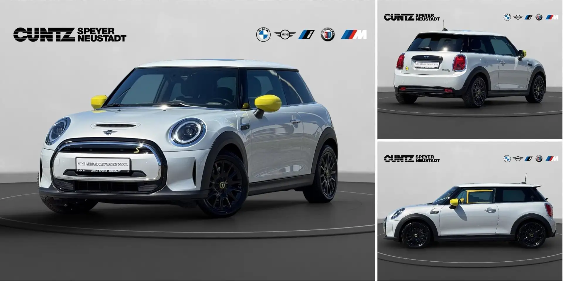 MINI Cooper SE 3-Türer Classic Trim Carplay LED Panorama Glasdach Silber - 1