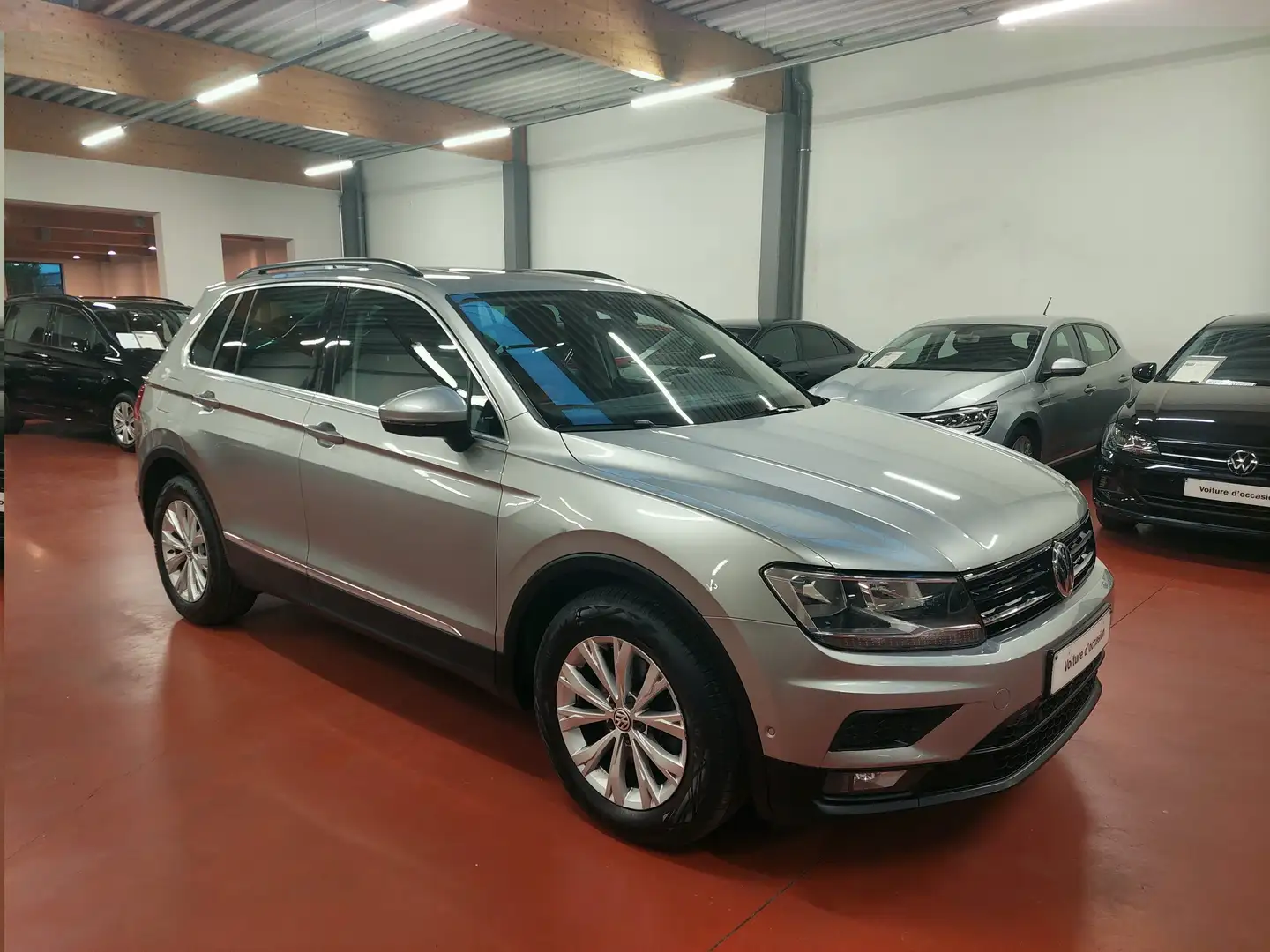 Volkswagen Tiguan TDi + EXPORT = 16.500 € + CUIR + PANO + DYNAUDI Grijs - 1