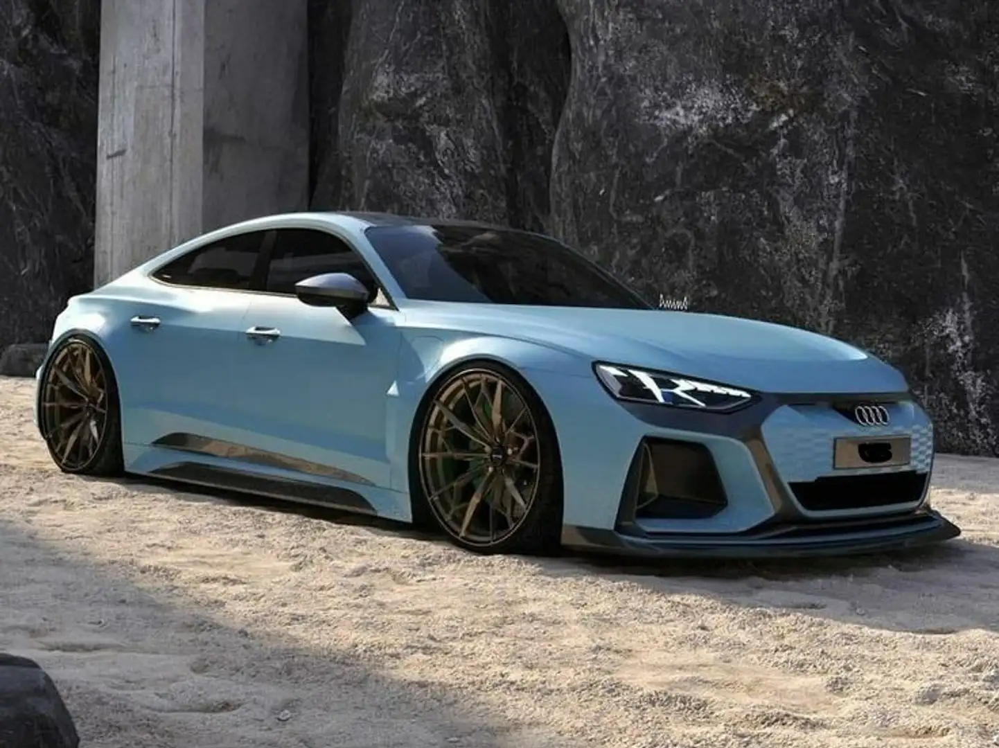 Audi e-tron GT 60 quattro Azul - 1