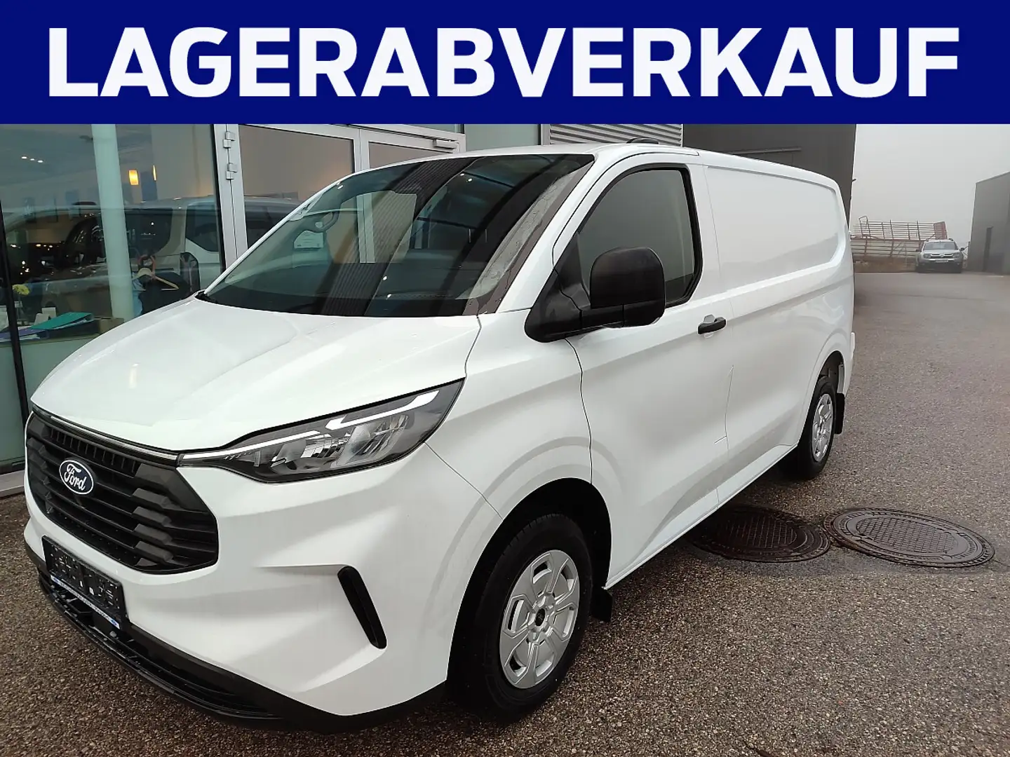 Ford Transit Custom Kasten 2,0 EcoBlue L1H1 320 Trend Weiß - 1