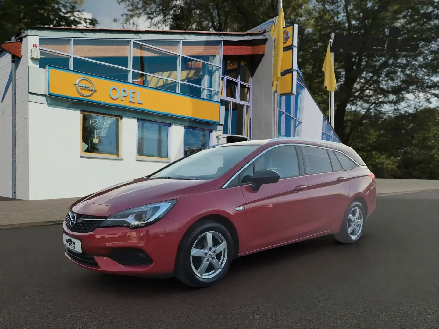 Opel Astra ST Elegance SHZ LHZ PDC Navi 8fach Rot - 2