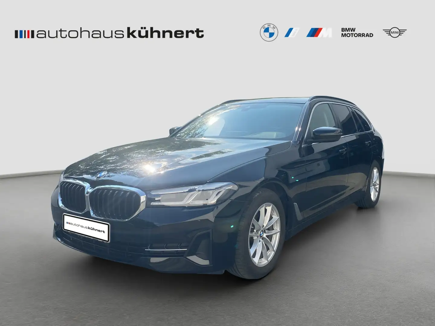 BMW 520 i Touring LCProf. adapt. LED 1. Hand Noir - 1