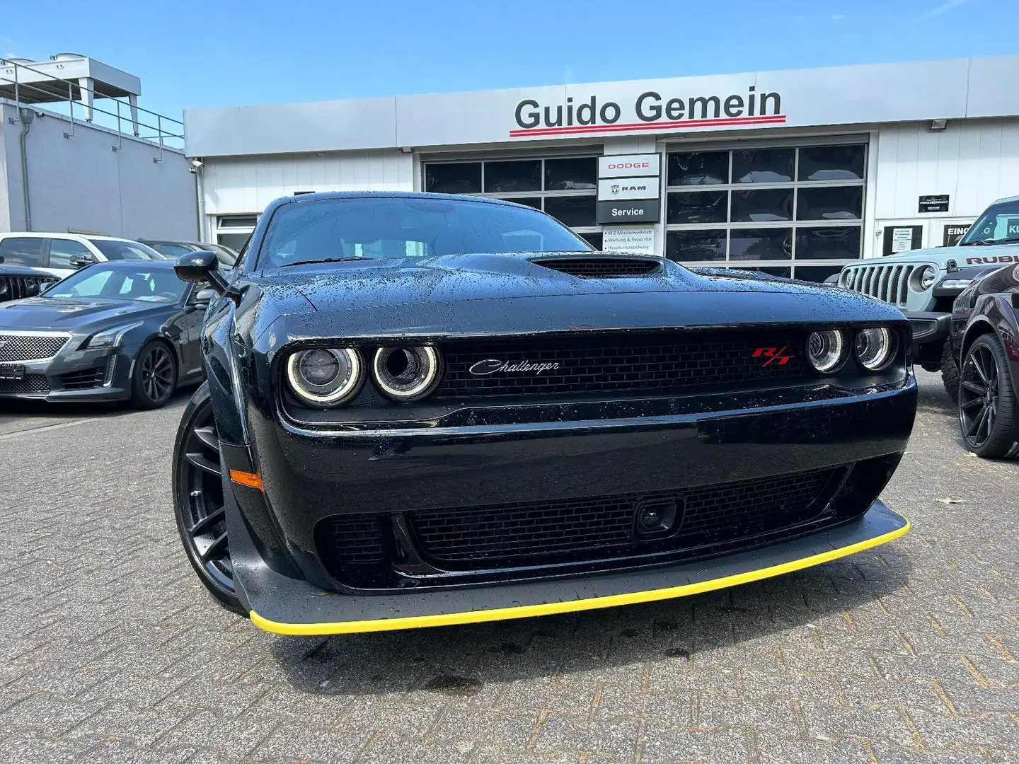 Dodge Challenger R/T Scat Pack 6.4 V8 Widebody Noir - 2