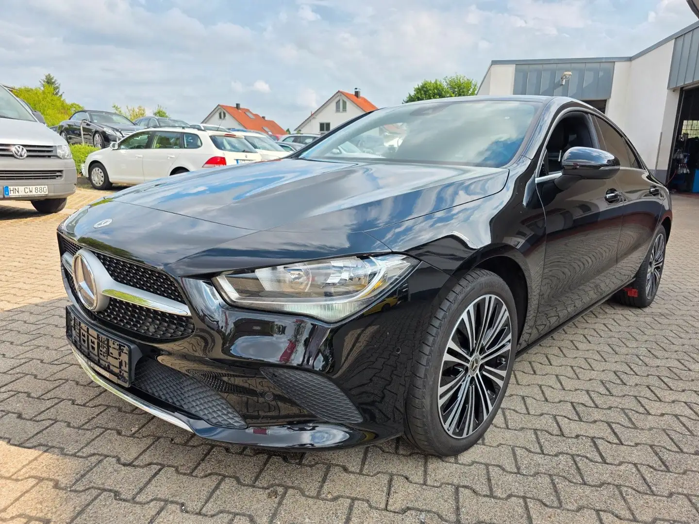 Mercedes-Benz CLA 220 d Automatik/Kamera/Spur/EU6 Zwart - 1