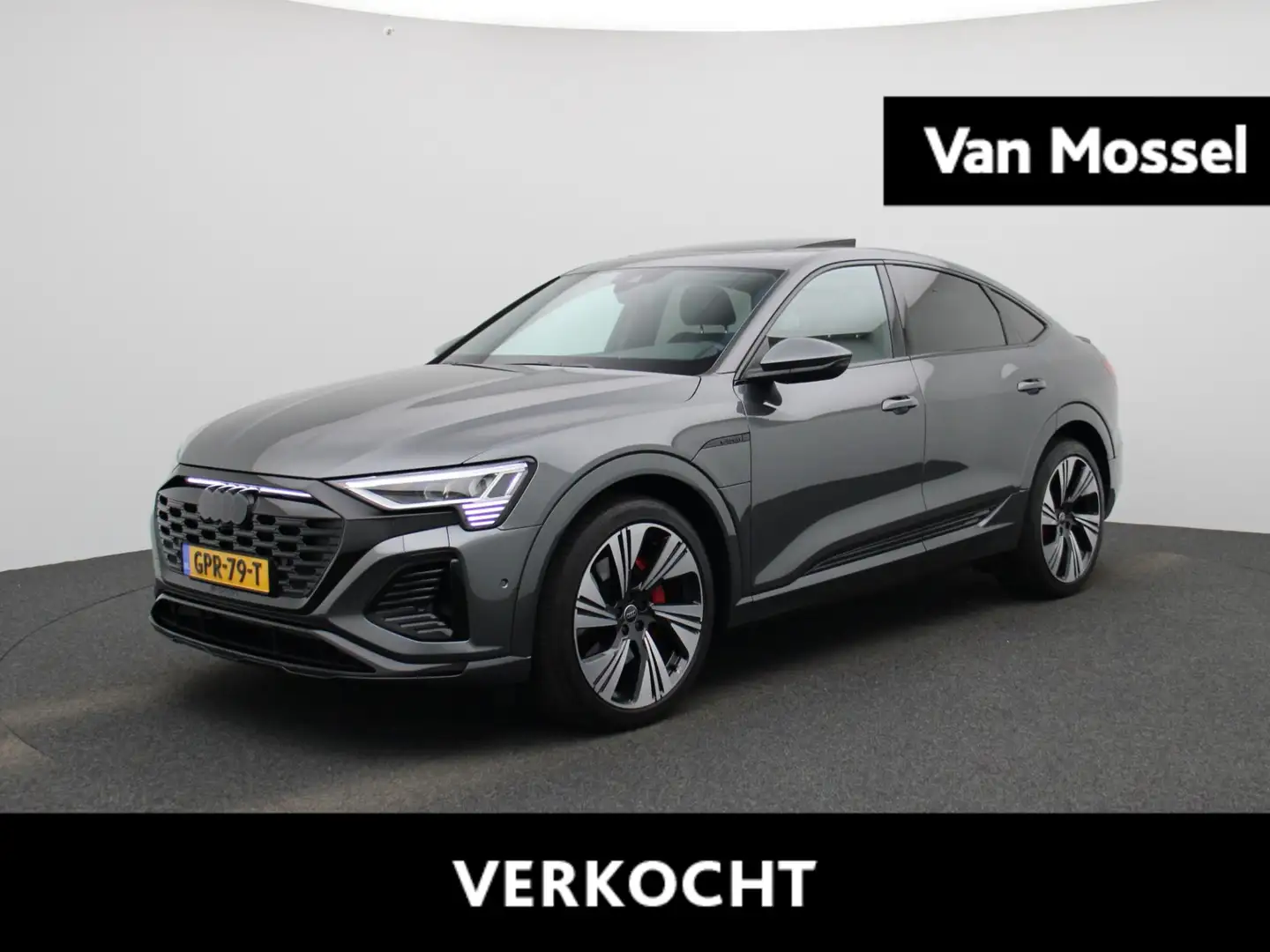 Audi Q8 e-tron Sportback 55 quattro S Edition Competition 115 kWh Gris - 1