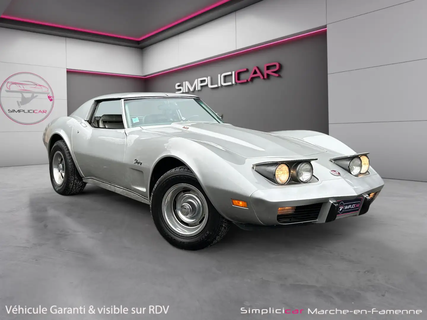 Chevrolet Corvette C3 STINQRAY L-82 - HISTORQUE Silber - 1