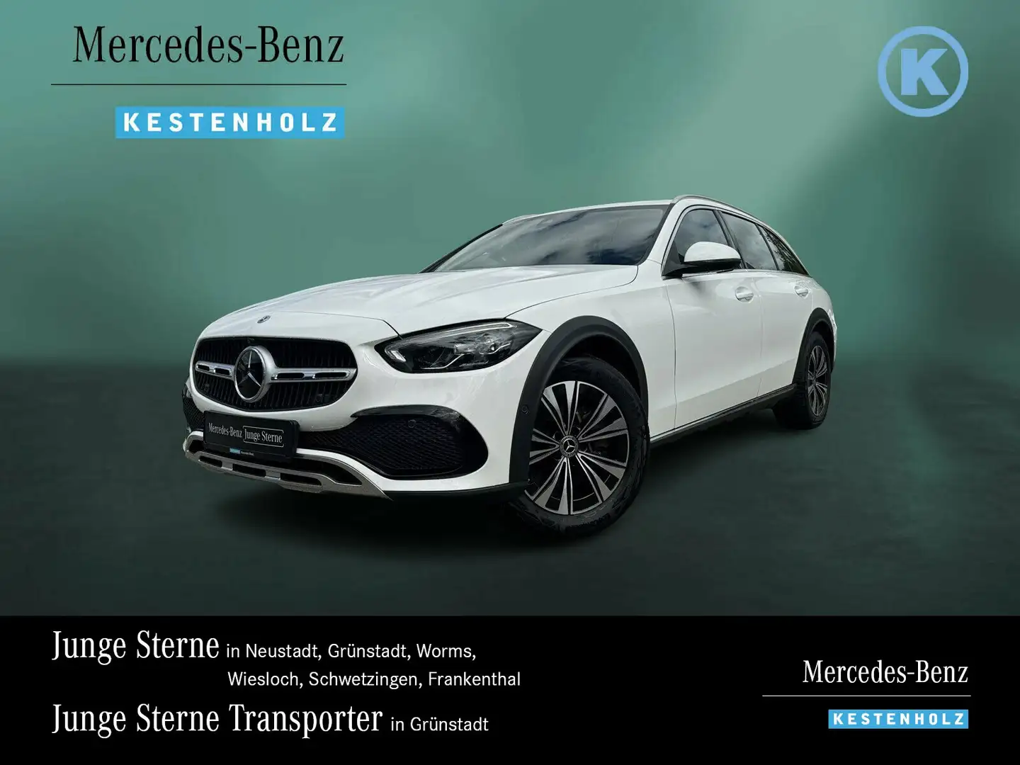 Mercedes-Benz C 220 C 220 d 4M T ALL-TERRAIN+DISTRO+360°+HUD+MEMORY Weiß - 1