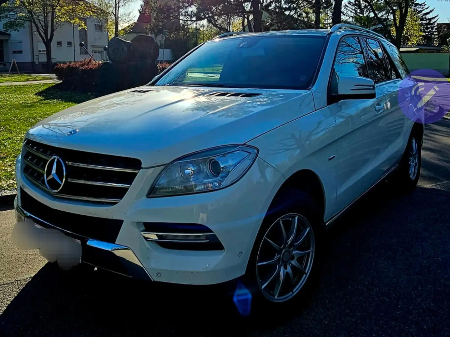 Mercedes-Benz ML 250 ML 250 BlueTEC 4MATIC Aut. DPF Weiß - 1
