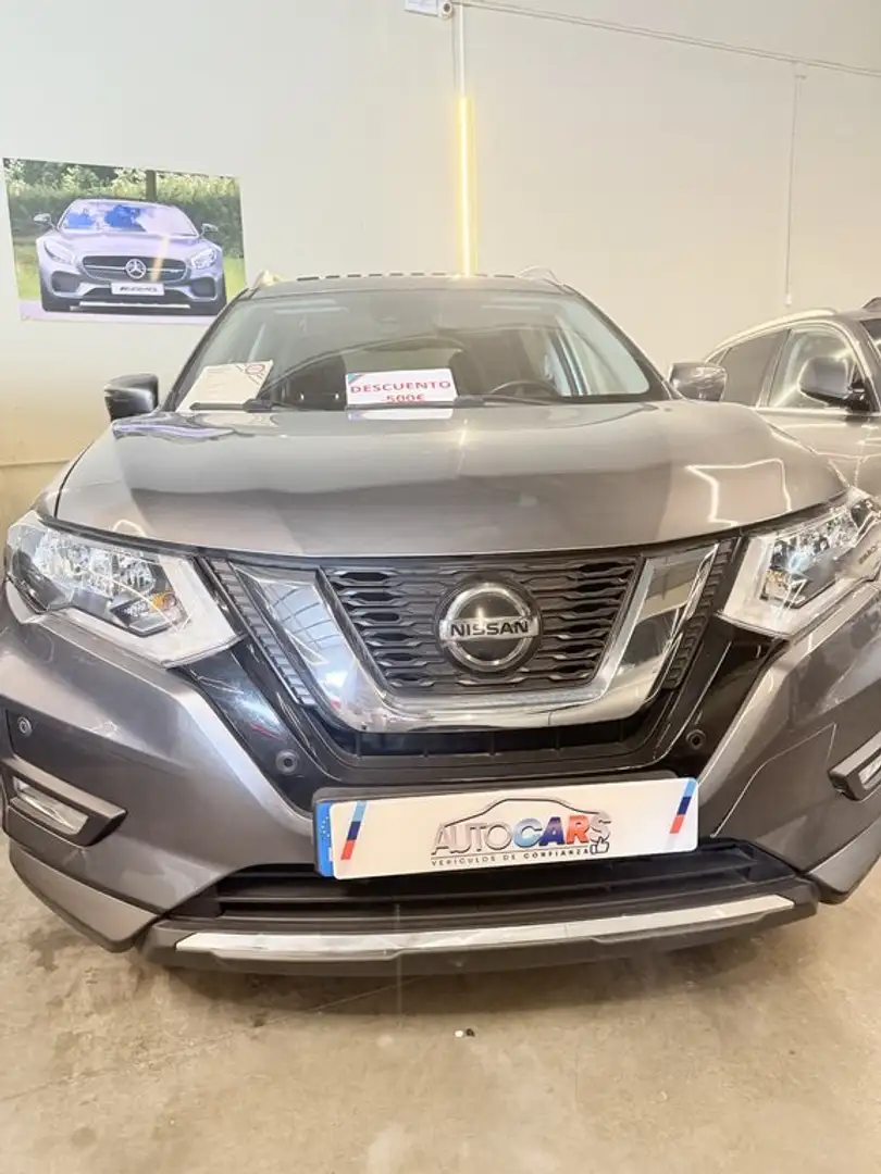 Nissan X-Trail 5P dCi 110 kW (150 CV) E6D 4X4-i TEKNA Gris - 1