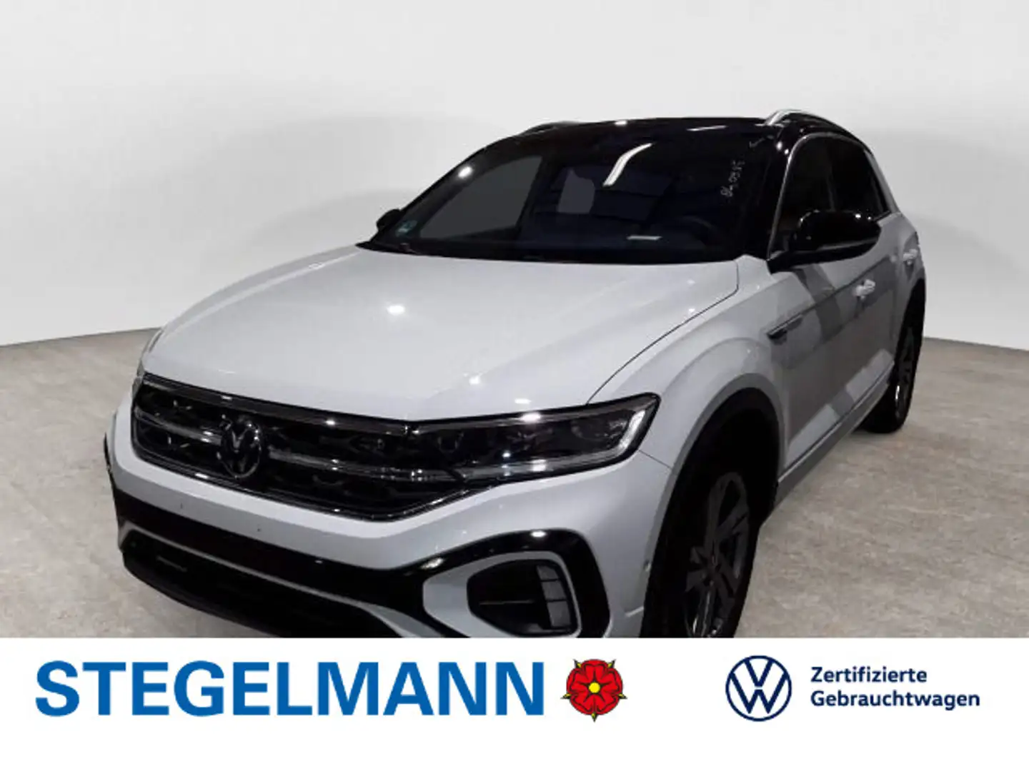 Volkswagen T-Roc 1.5 TSI DSG R-Line *AHK*LED*Navi*Kamera* Weiß - 1