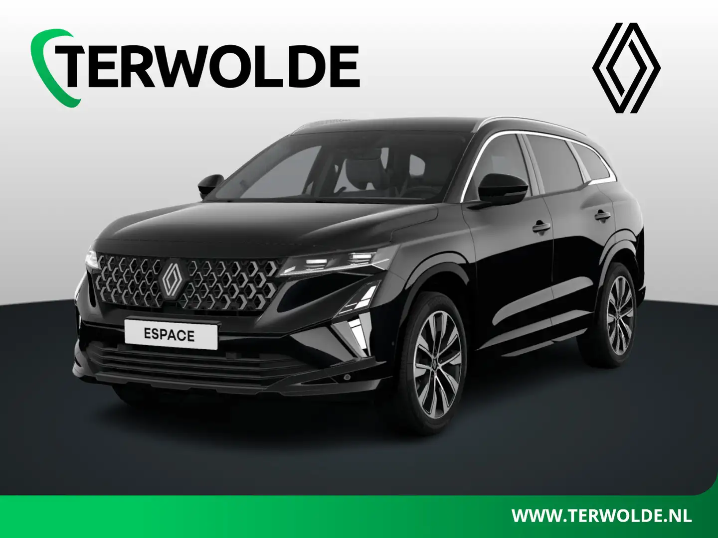 Renault Espace Techno | Achteruitrijcamera | Adaptive Cruise Cont Zwart - 1
