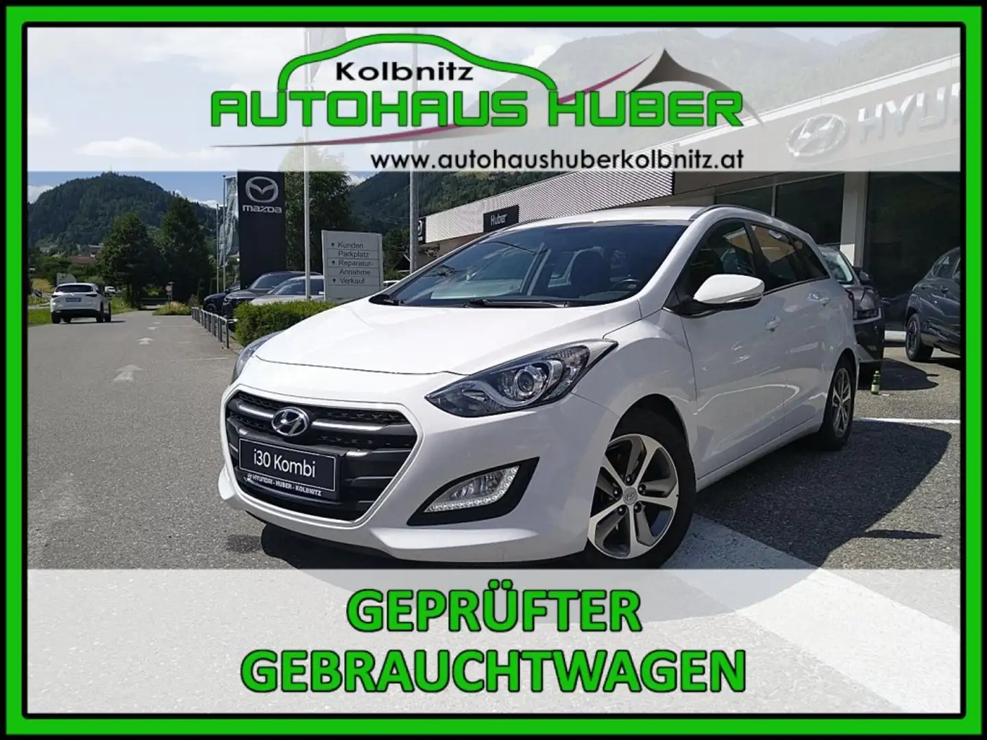 Hyundai i30 CW Comfort 1,6 CRDi Winterp. Comfortp. Bianco - 1