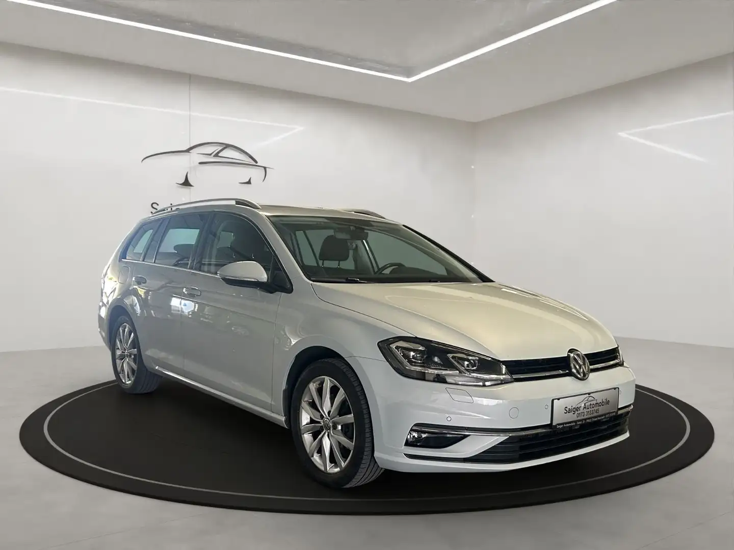 Volkswagen Golf VII Variant Highline Cam Sch Tmp Navi Plateado - 2