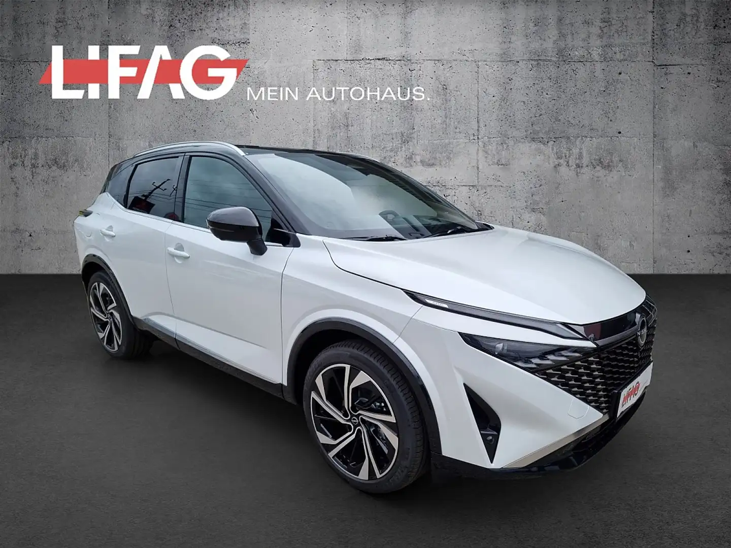 Nissan Qashqai 1,3 MHEV 4x4 Tekna+ Xtronic *ab € 38.990,-* Weiß - 1