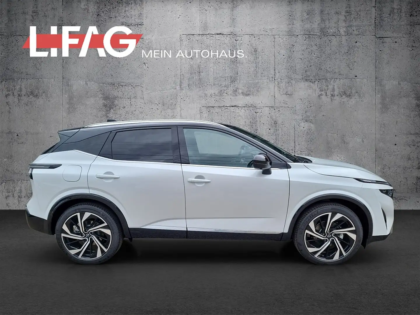 Nissan Qashqai 1,3 MHEV 4x4 Tekna+ Xtronic *ab € 38.990,-* Weiß - 2