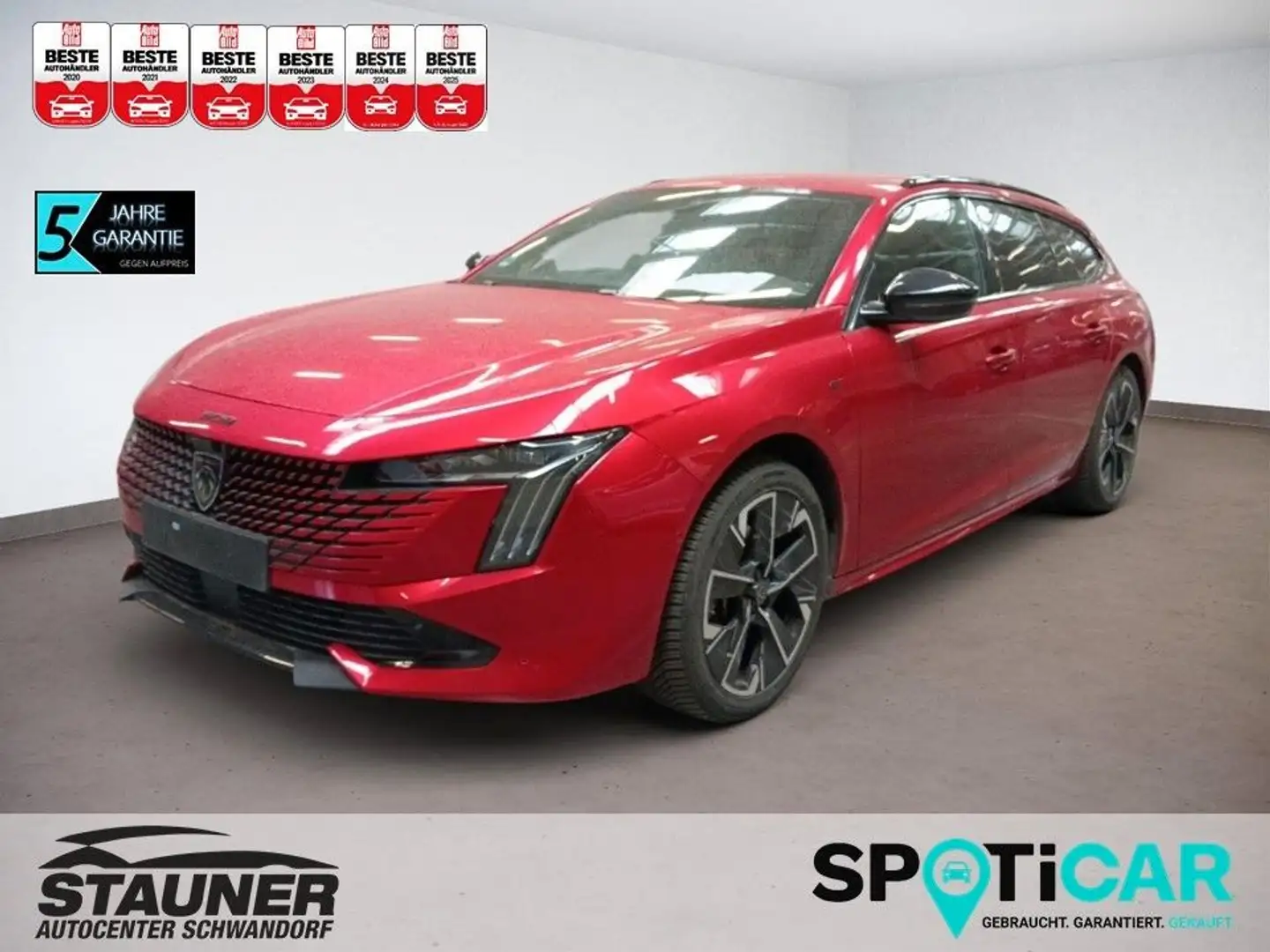 Peugeot 508 NEUER 508 SW GT PureTech AT8*LEDER*SHZ* Rot - 1