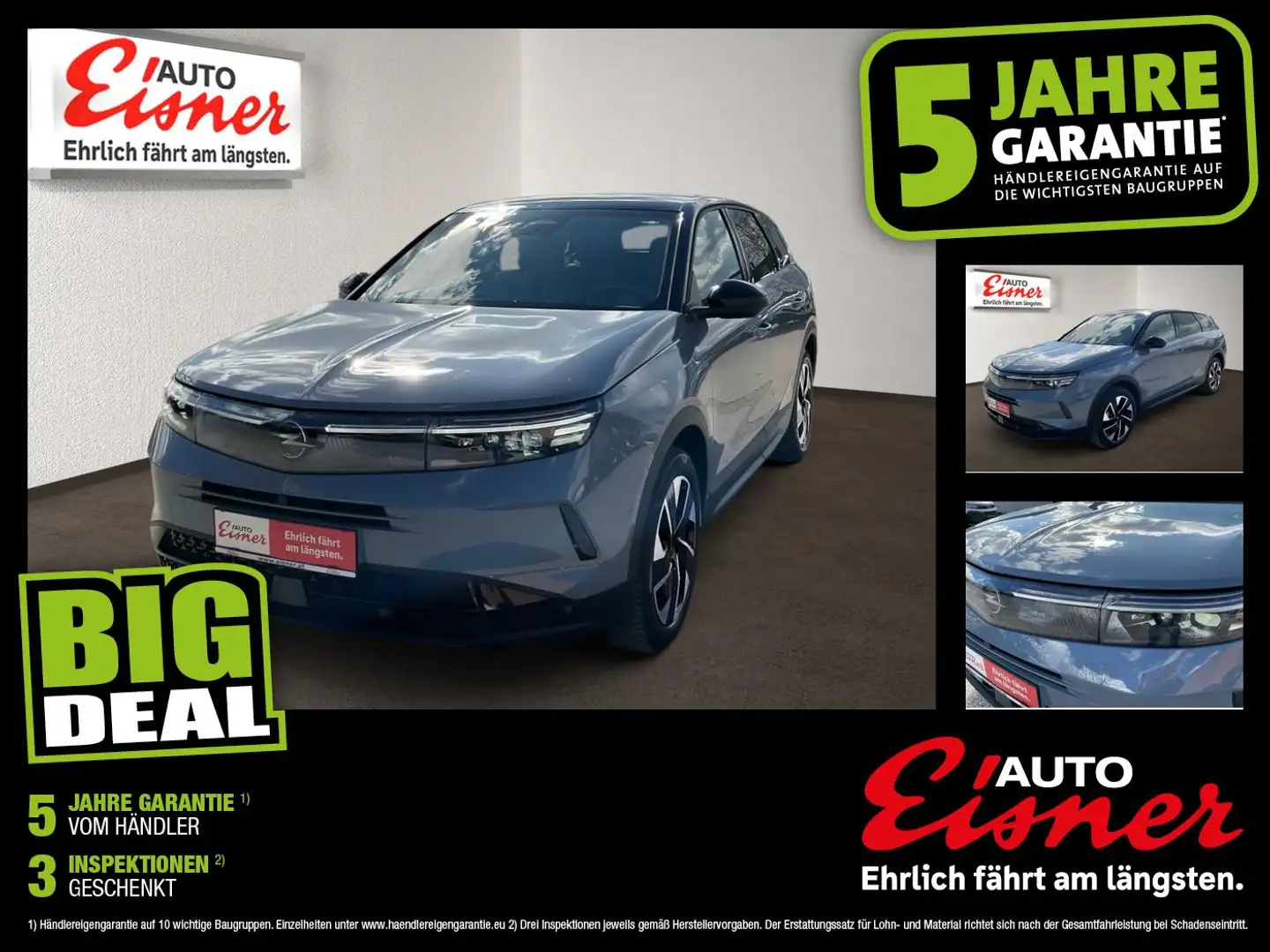 Opel Grandland HYBRID GS 1.2 Grau - 1