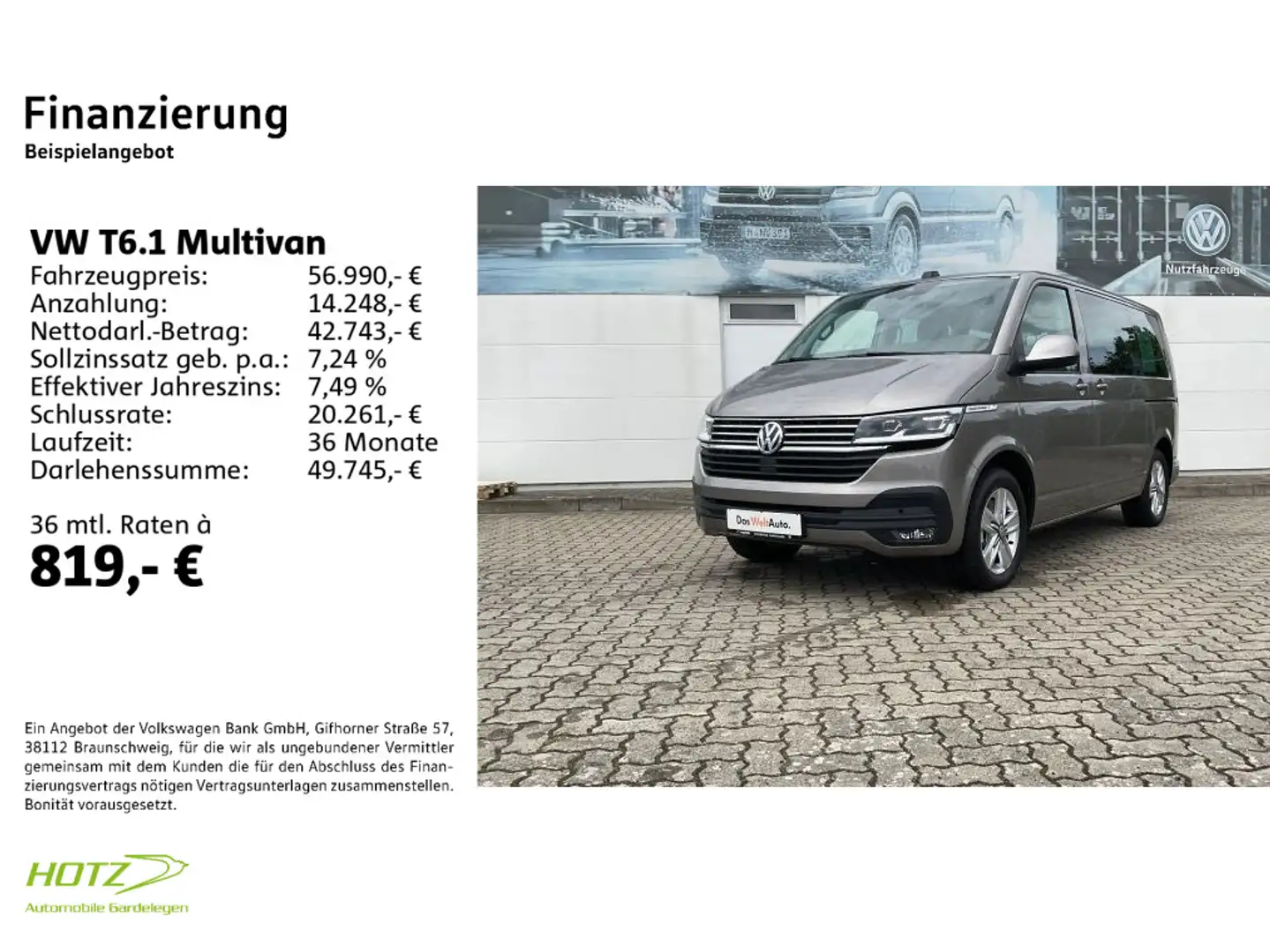 Volkswagen T6.1 Multivan 2.0 TDI DSG Comfortline Beżowy - 2